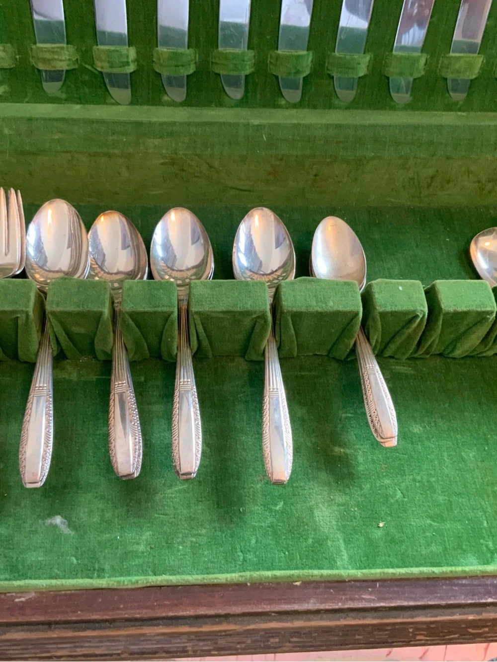 Silver Flatware Cutlery Set of 28